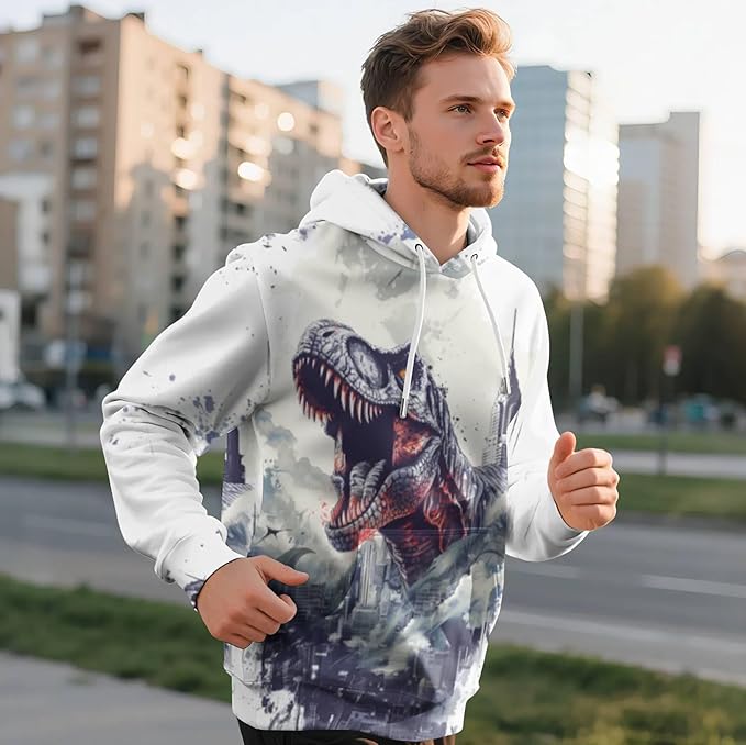 3D Printed Hoodie High Definition Graphic Comfortable and Stylish Unisex Breathable Fabrics Ideal for Casual Wear