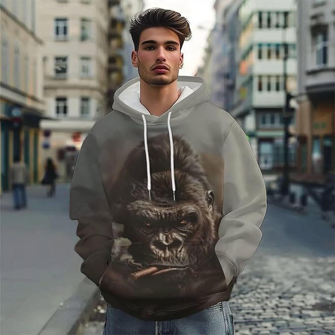 3D Printed Hoodie High Definition Graphic Comfortable and Stylish Unisex Breathable Fabrics Ideal for Casual Wear