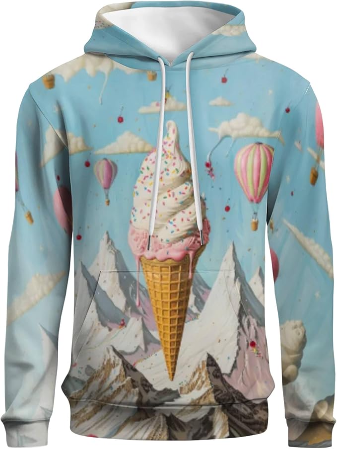 3D Printed Hoodie High Definition Graphic Comfortable and Stylish Unisex Breathable Fabrics Ideal for Casual Wear