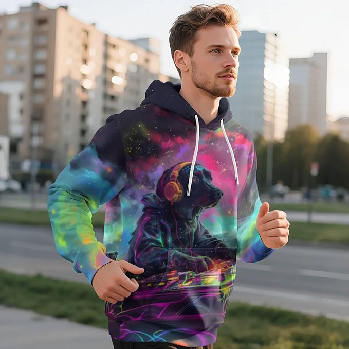 3D Printed Hoodie High Definition Graphic Comfortable and Stylish Unisex Breathable Fabrics Ideal for Casual Wear