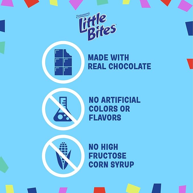 (Value Pack) Little Bites Chocolate Chip Muffins, 20 individual packs, (4 ct each), Mini Muffins, 33 oz Multipack