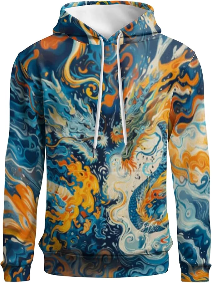 3D Printed Hoodie High Definition Graphic Comfortable and Stylish Unisex Breathable Fabrics Ideal for Casual Wear