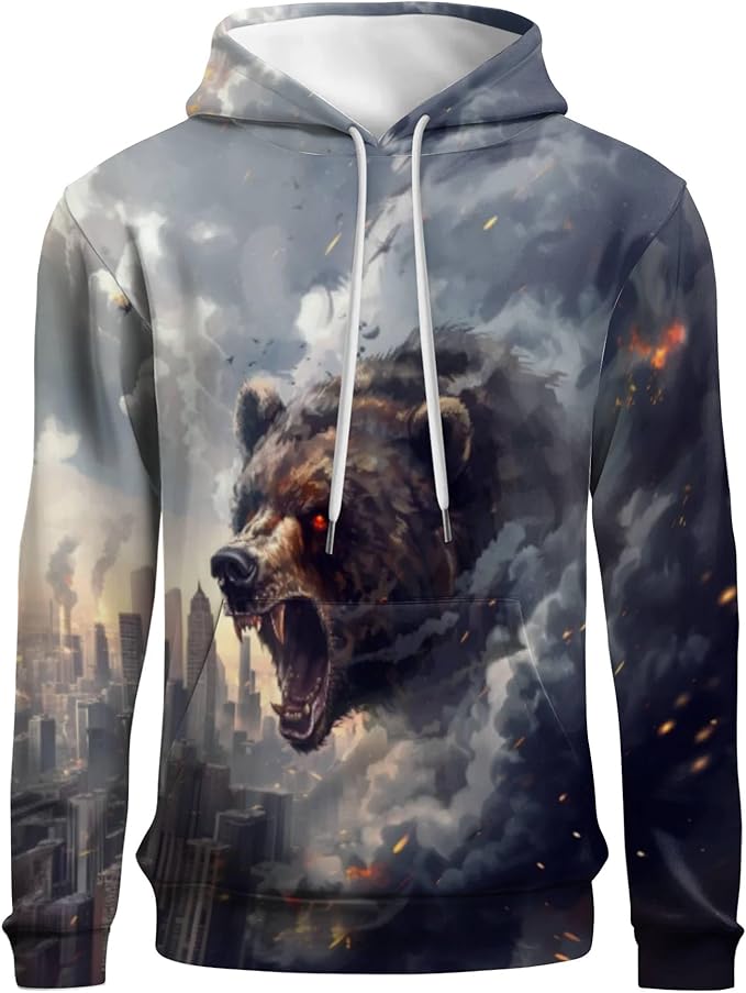 3D Printed Hoodie High Definition Graphic Comfortable and Stylish Unisex Breathable Fabrics Ideal for Casual Wear