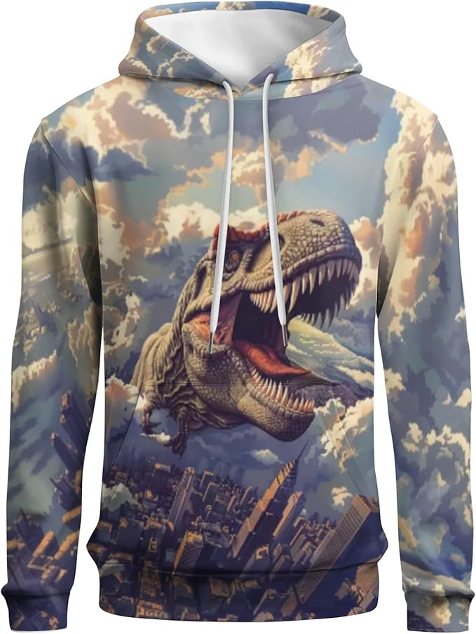 3D Printed Hoodie High Definition Graphic Comfortable and Stylish Unisex Breathable Fabrics Ideal for Casual Wear