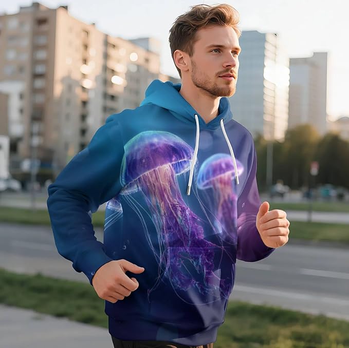 3D Printed Hoodie High Definition Graphic Comfortable and Stylish Unisex Breathable Fabrics Ideal for Casual Wear