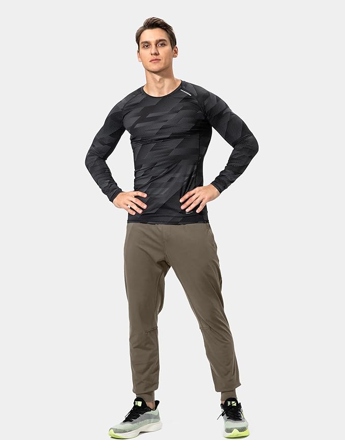 G Gradual Men's Sweatpants with Zipper Pockets Athletic Pants Traning Track Pants Joggers for Men Soccer, Running, Workout