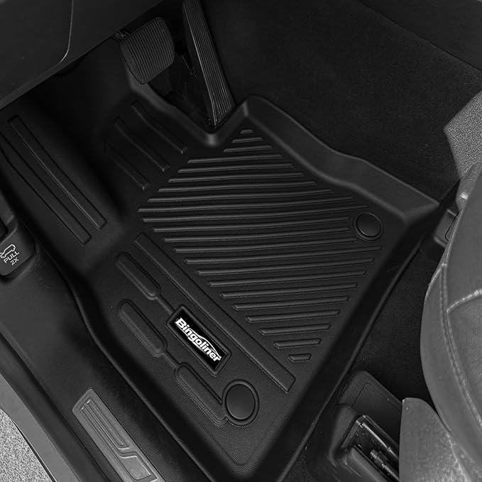Floor Mats for 2025 Ford Expedition Max 8 Seats(2 Row Bench Seat), Trunk Mat and Backrest Mat All Weather TPE Protector for Ford Expedition Accessories