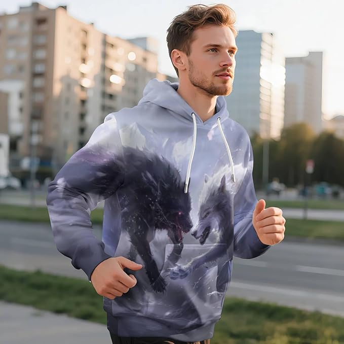 3D Printed Hoodie High Definition Graphic Comfortable and Stylish Unisex Breathable Fabrics Ideal for Casual Wear