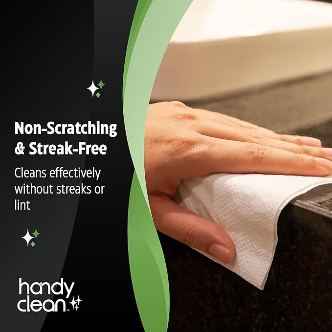 HandyClean Pre-Moistened Lens Cleaning Wipes, Eyeglass Wipes, Screen Wipes, 200 ct of 6 x 5 inches Individually Packed Lens Cleaner Wipes