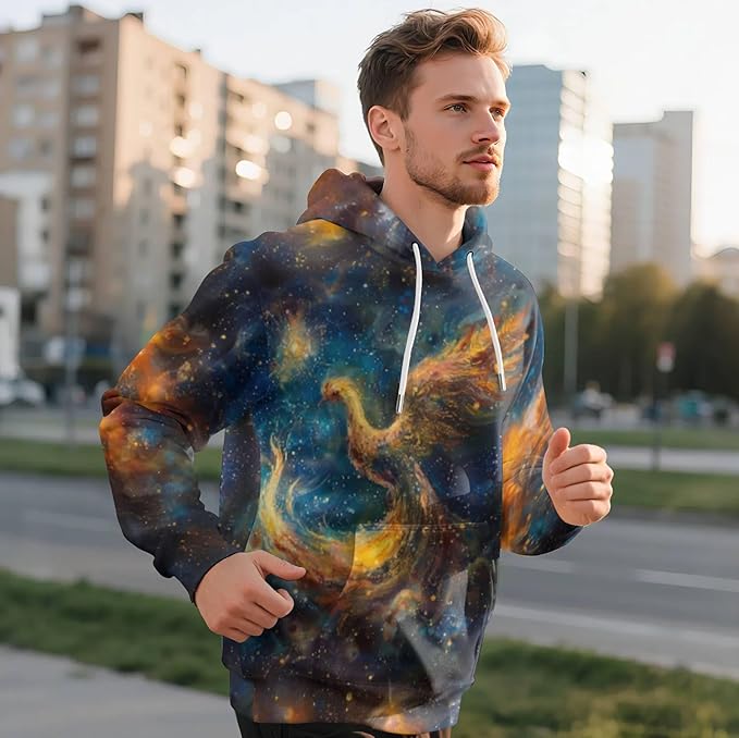 3D Printed Hoodie High Definition Graphic Comfortable and Stylish Unisex Breathable Fabrics Ideal for Casual Wear