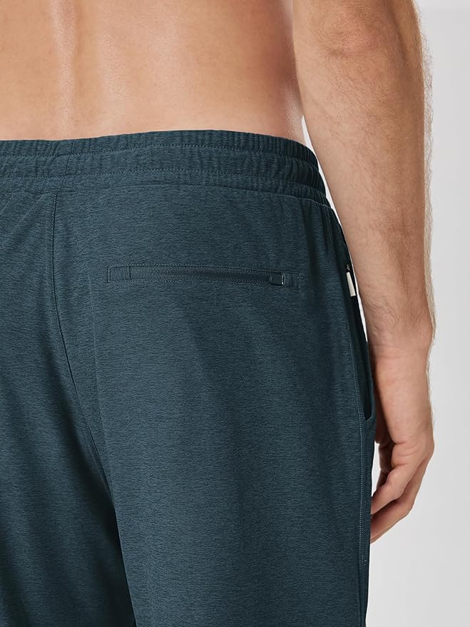 ODODOS Men's Performance Shorts 7" – Ultra Soft odSTRATUM Tech Everyday Shorts with Adjustable Waist and Secure Pockets