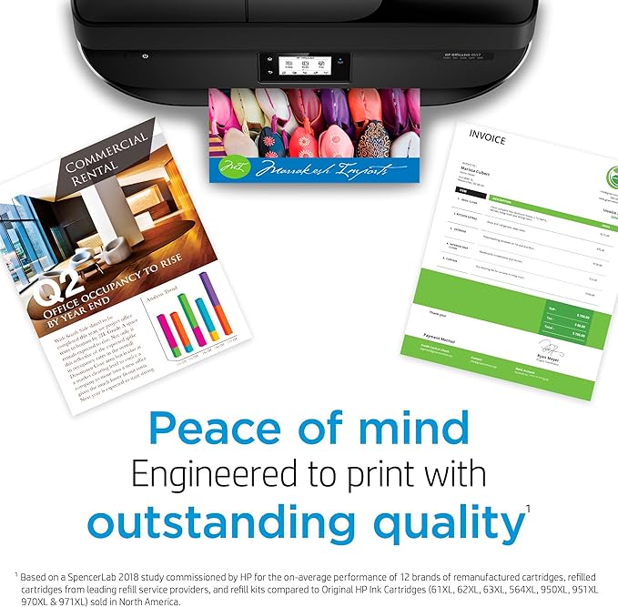 HP 972X PageWide Cartridge High Yield Black Ink Cartridge Printers | Works with Printer Series: PageWide Pro 452, 477, 552dw, 577 | F6T84AN