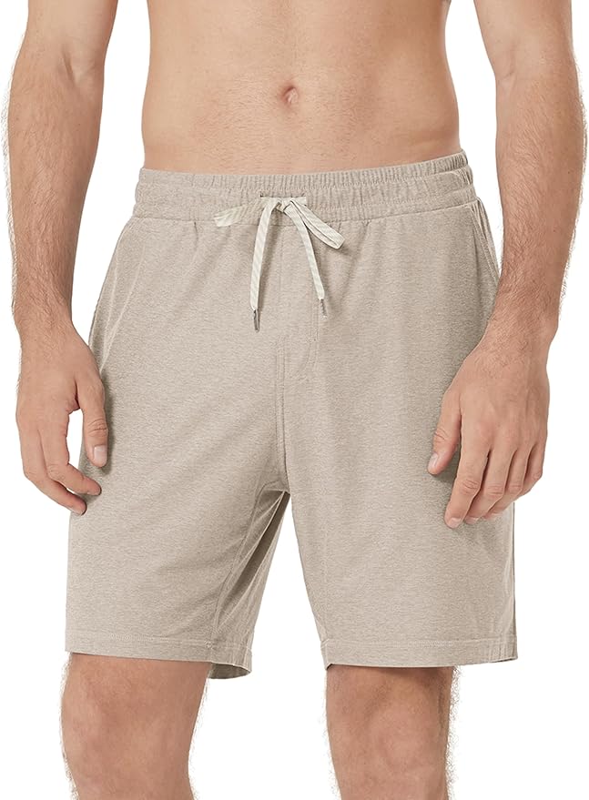 ODODOS Men's Performance Shorts 7" – Ultra Soft odSTRATUM Tech Everyday Shorts with Adjustable Waist and Secure Pockets
