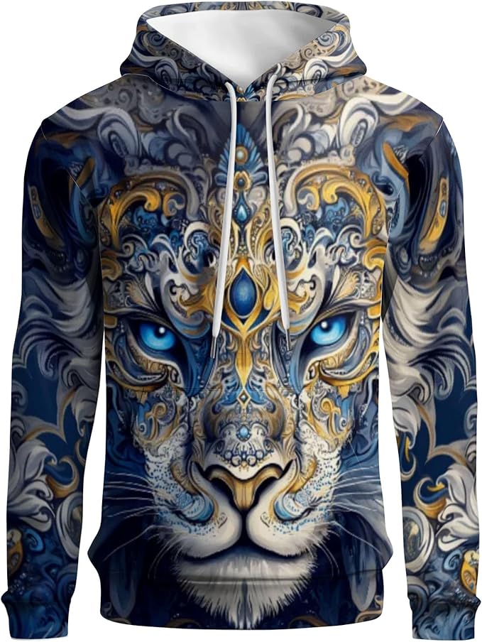 3D Printed Hoodie High Definition Graphic Comfortable and Stylish Unisex Breathable Fabrics Ideal for Casual Wear