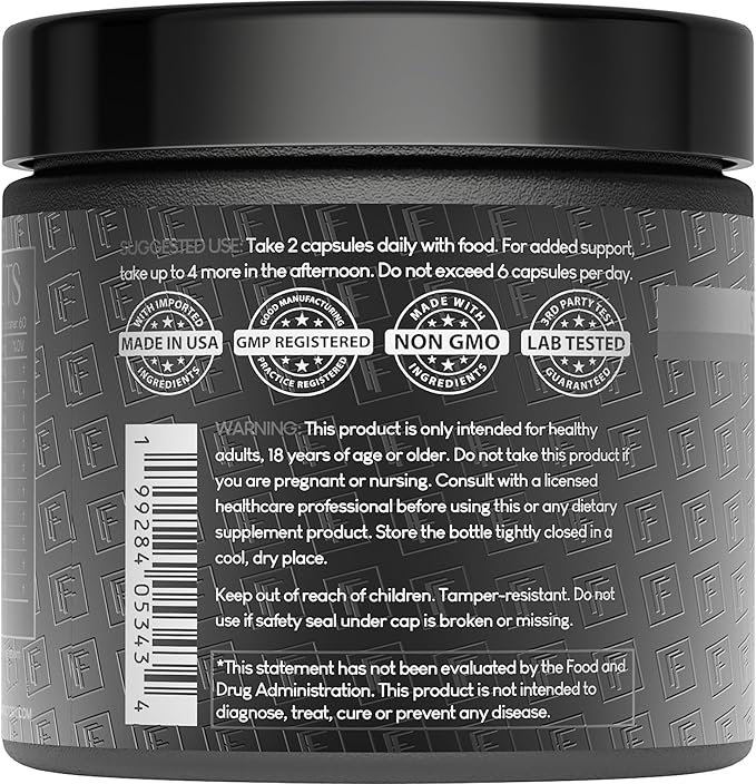Formulation Factory Self Obsessed MAXXED 10-in-1 Men’s Vitality Supplement with Shilajit, Tongkat Ali, Ashwagandha, Maca, Fadogia, Fenugreek, Zinc, Boron & AstraGin® – 4 Month (Pack of 2)