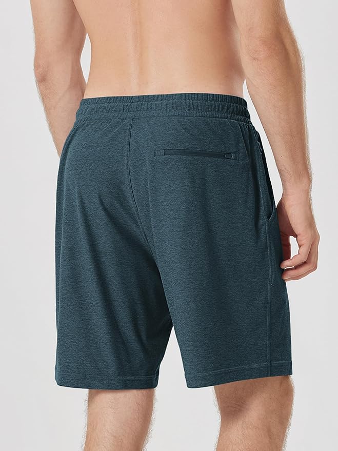 ODODOS Men's Performance Shorts 7" – Ultra Soft odSTRATUM Tech Everyday Shorts with Adjustable Waist and Secure Pockets