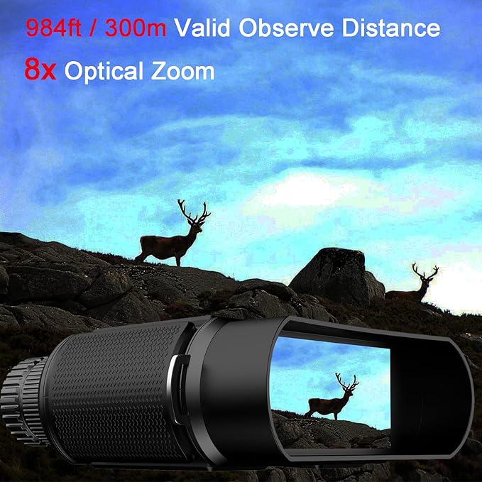 Night Vision Goggles Night Vision Binoculars for Total Darkness,Best Gifts for Men Him Dad Husband Boyfriend, Gear for Hunting and Camping