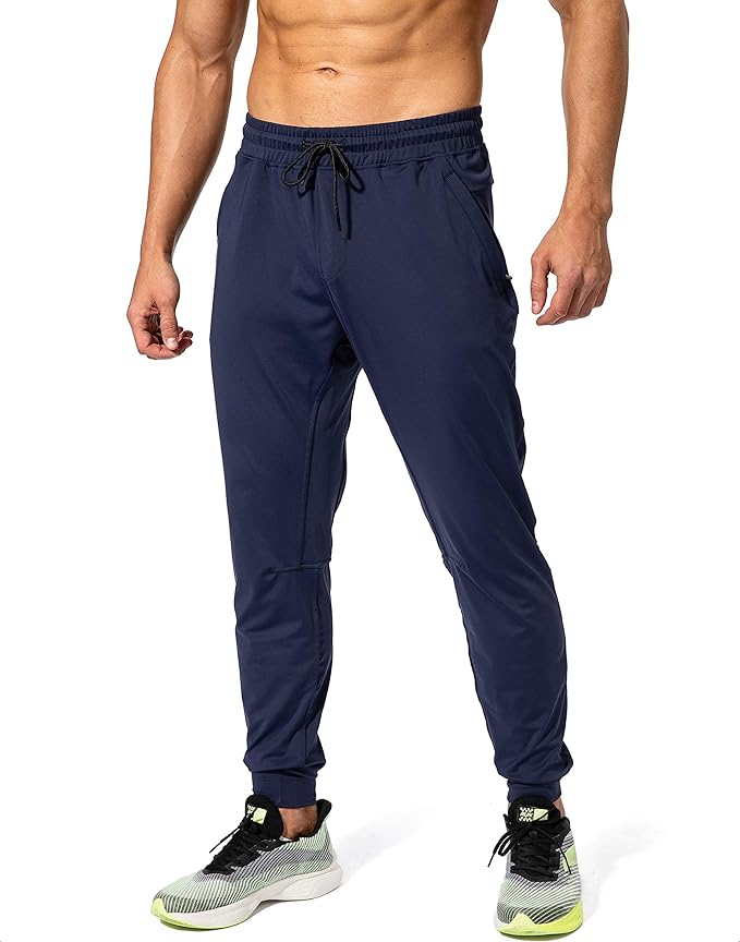 G Gradual Men's Sweatpants with Zipper Pockets Athletic Pants Traning Track Pants Joggers for Men Soccer, Running, Workout