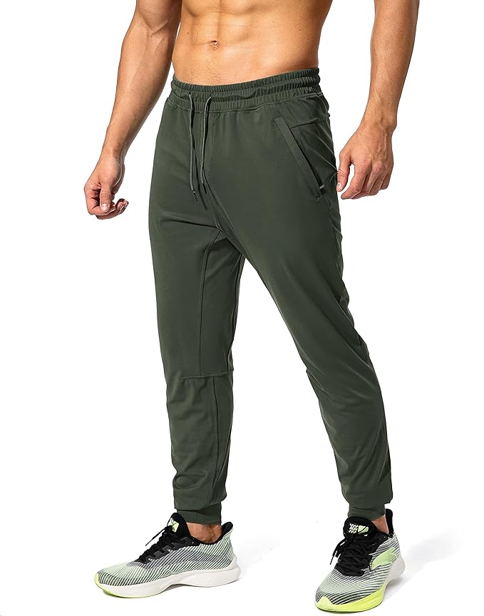 G Gradual Men's Sweatpants with Zipper Pockets Athletic Pants Traning Track Pants Joggers for Men Soccer, Running, Workout