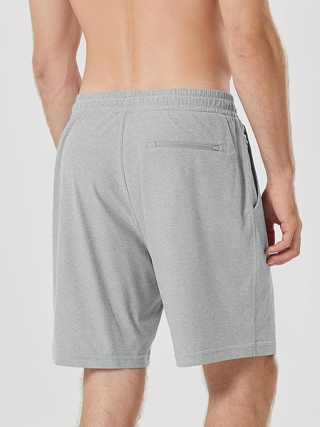 ODODOS Men's Performance Shorts 7" – Ultra Soft odSTRATUM Tech Everyday Shorts with Adjustable Waist and Secure Pockets