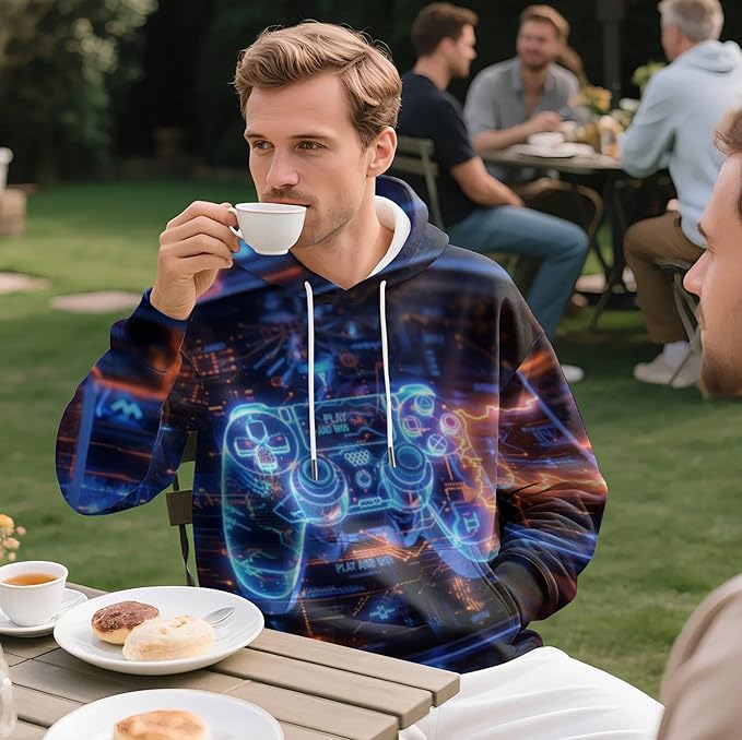 3D Printed Hoodie High Definition Graphic Comfortable and Stylish Unisex Breathable Fabrics Ideal for Casual Wear