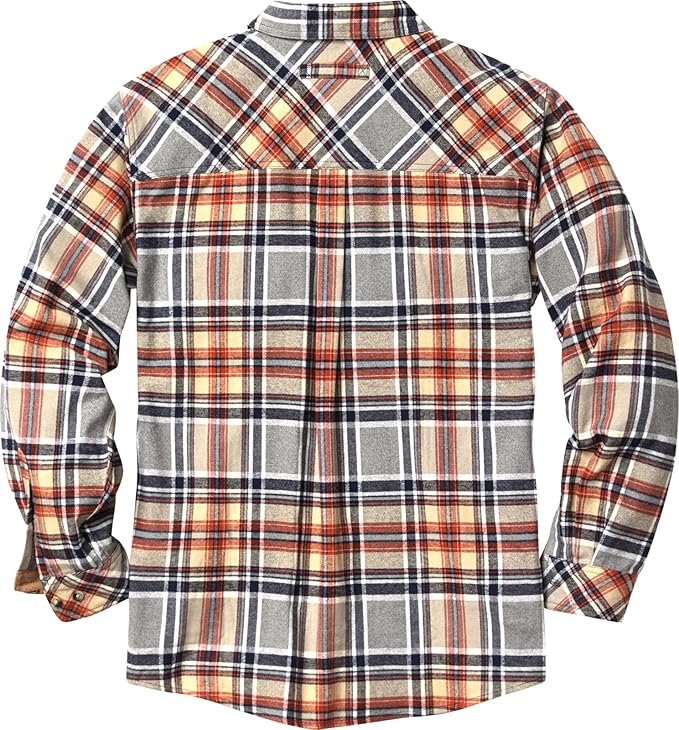 Legendary Whitetails Men's Flannel Shirt Long Sleeve Button Down 100% Cotton