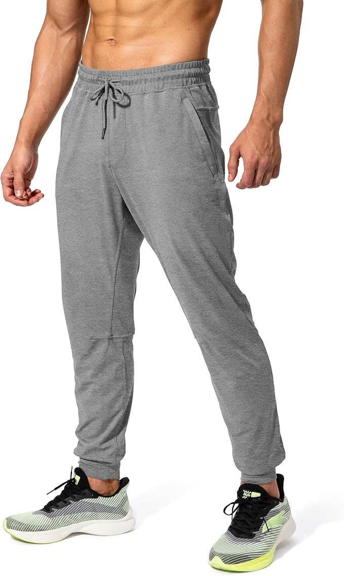 G Gradual Men's Sweatpants with Zipper Pockets Athletic Pants Traning Track Pants Joggers for Men Soccer, Running, Workout