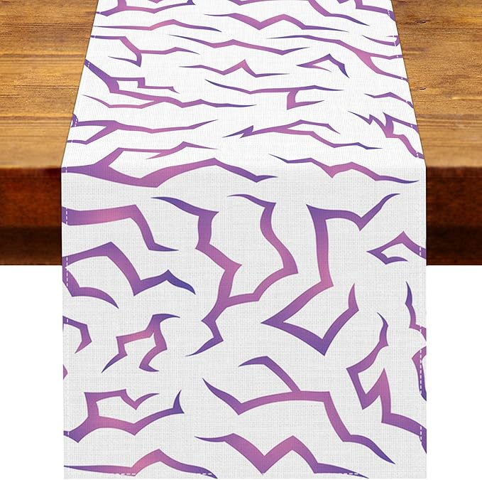 Heyfary Demon Movies Hunters Table Runner Korean Pop Birthday Party Decoration Cozy Anime Gamer Music Home Kitchen Dining Room Table Decor