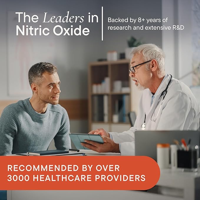Berkeley Life Nitric Oxide Support Supplement - Nitric Oxide Booster for Men & Women- Blood Flow & Circulation with Beet Root Powder to Support Energy, Heart Health & Healthy Blood Pressure- 180 Count