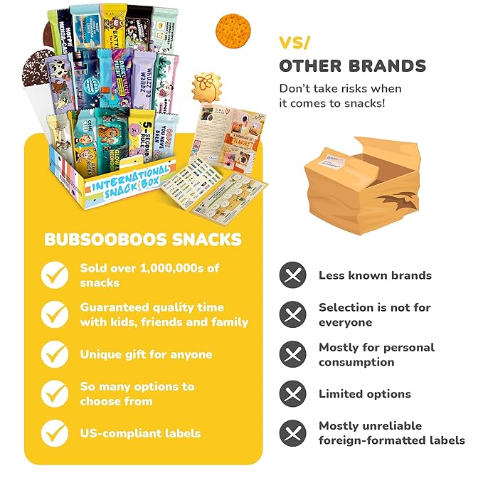 Midi Snack Box | Extraordinary Present for Special Moments | Multipack Hamper Gift of Sweet Candy | American Alike Old Fashioned Retro Turkish Treats | Paradise Jungle Themed Box | 11 Full-Size Snacks