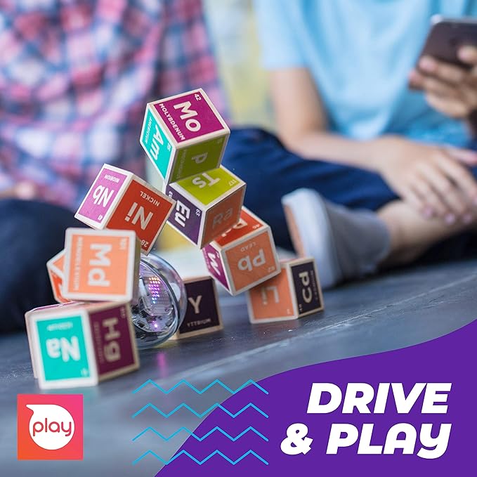 Sphero Bolt – Coding & AI Learning Robot Ball – Ages 8+ – Learn to Code: Draw, Blocks, Javascript & Python – Programmable Sensors & LED Matrix – Durable, Waterproof Design
