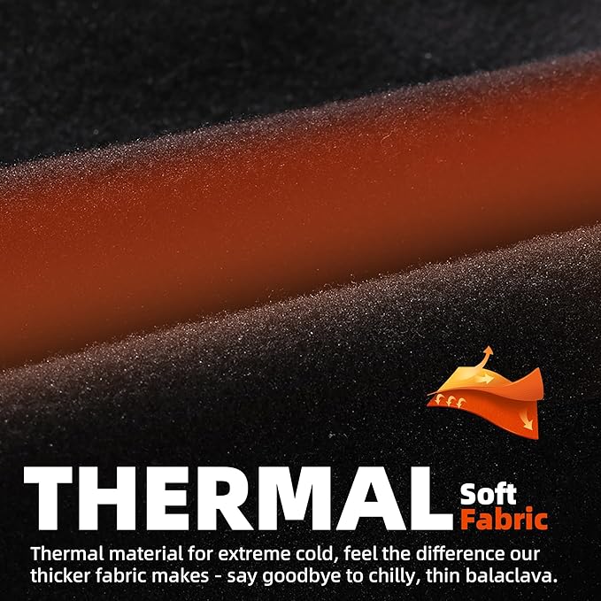 Balaclava Ski Mask for Winter Thermal Windproof Warm Face Mask for Cold Weather Outdoor Sports