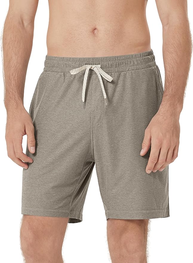 ODODOS Men's Performance Shorts 7" – Ultra Soft odSTRATUM Tech Everyday Shorts with Adjustable Waist and Secure Pockets
