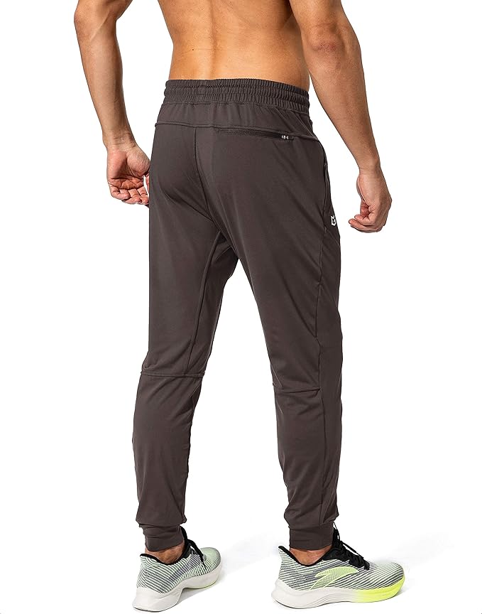 G Gradual Men's Sweatpants with Zipper Pockets Athletic Pants Traning Track Pants Joggers for Men Soccer, Running, Workout