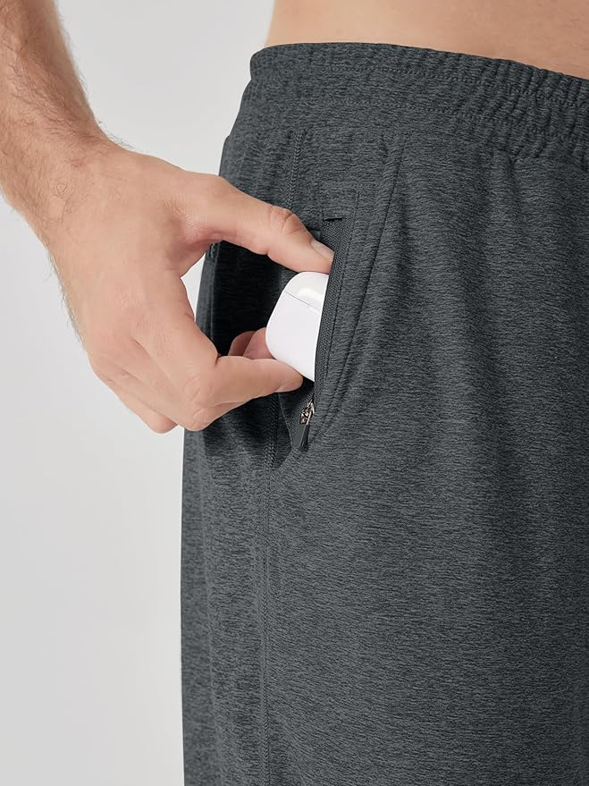 ODODOS Men's Performance Shorts 7" – Ultra Soft odSTRATUM Tech Everyday Shorts with Adjustable Waist and Secure Pockets