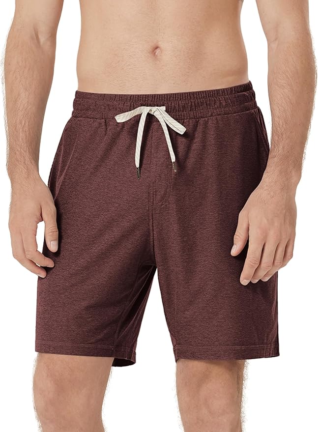 ODODOS Men's Performance Shorts 7" – Ultra Soft odSTRATUM Tech Everyday Shorts with Adjustable Waist and Secure Pockets