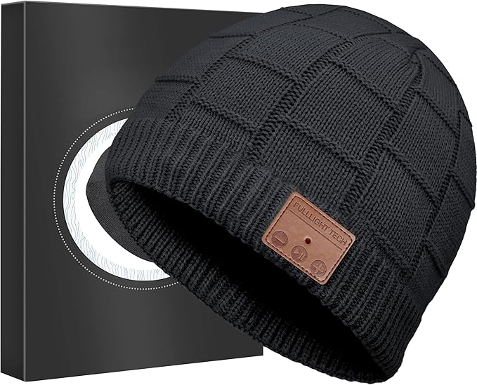 Bluetooth Beanie Hat Headphones Unique Tech Gifts Stocking Stuffer