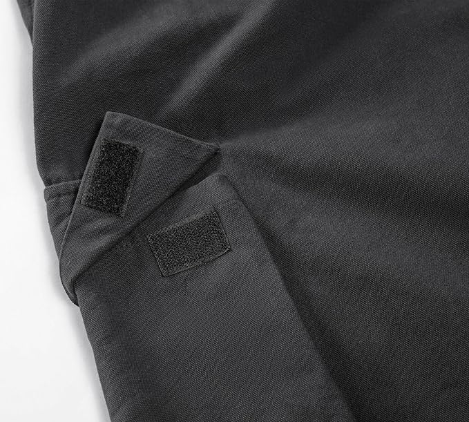 Men's Casual Cargo Pants Elastic Waist Drawstring Street Hip Hop Trousers with Pockets