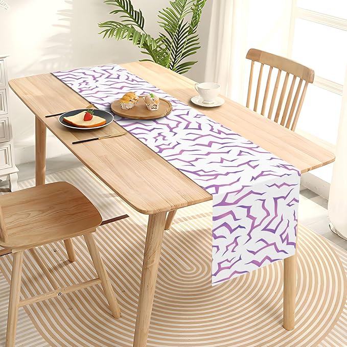 Heyfary Demon Movies Hunters Table Runner Korean Pop Birthday Party Decoration Cozy Anime Gamer Music Home Kitchen Dining Room Table Decor