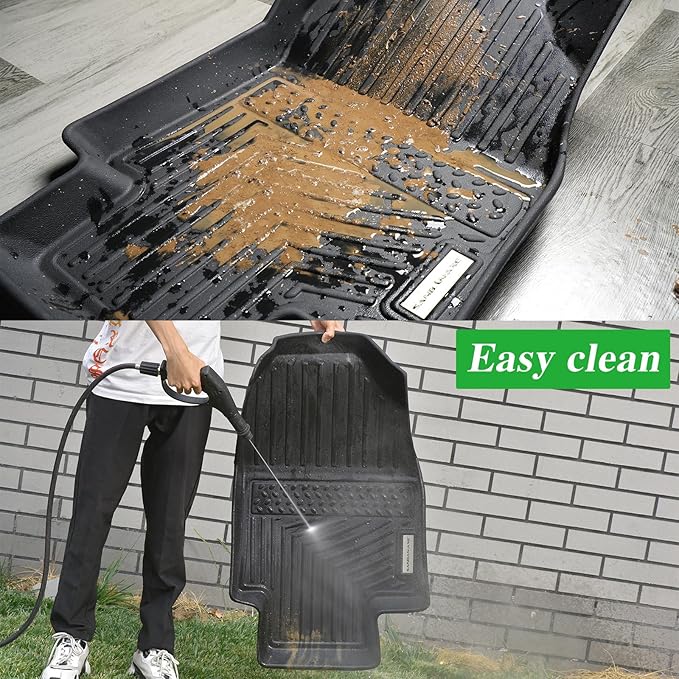 All-Weather Floor Mats & Cargo Liner | Custom Fit for 2026 Honda Passport | TPE Material, Anti-Slip Protection Floor Mats ﻿
