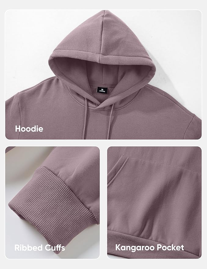 JMIERR Mens Casual Cotton Hooded Collar Drawstring Hoodies Pullover Sweatshirts Casual Long Sleeve Shirts