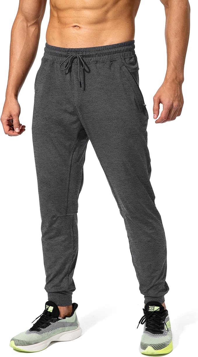 G Gradual Men's Sweatpants with Zipper Pockets Athletic Pants Traning Track Pants Joggers for Men Soccer, Running, Workout