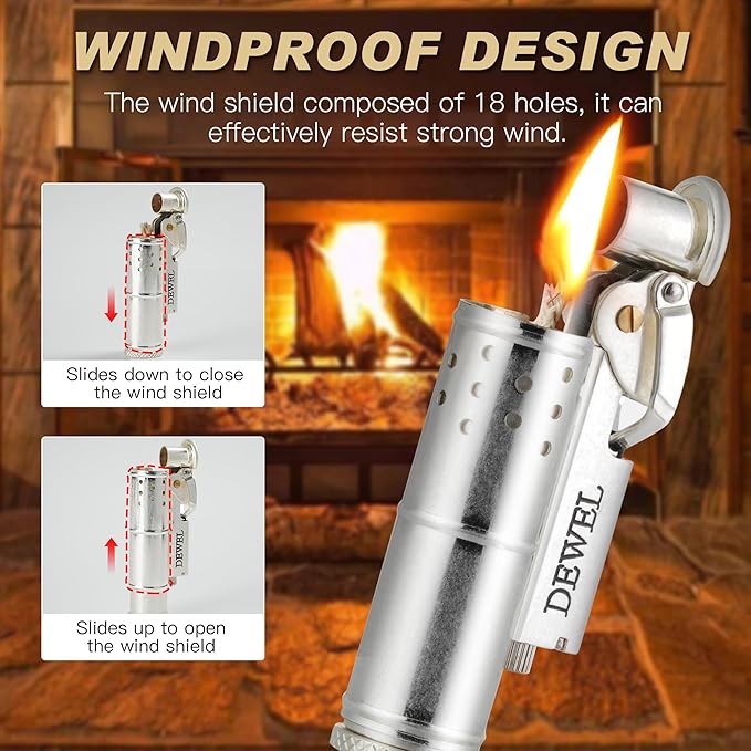Pressure-Relief/Cool Lighter, Wheel Kerosene Lighter, Reusable Windproof Trench Lighter, Vintage Fine Copper Lighter, Classic Brass Lighter, Unique Birthday Gifts