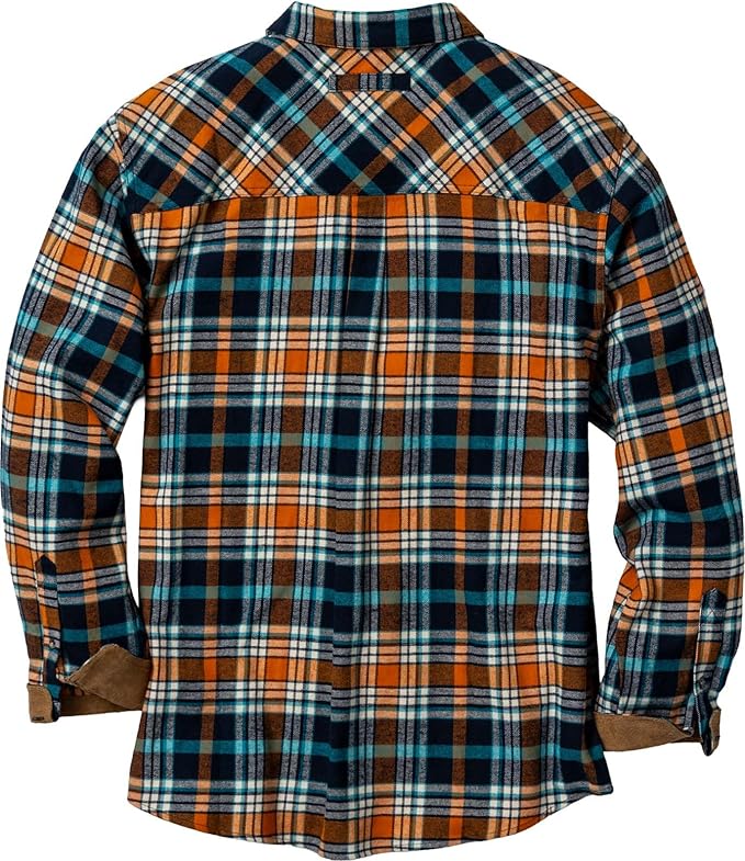 Legendary Whitetails Men's Flannel Shirt Long Sleeve Button Down 100% Cotton