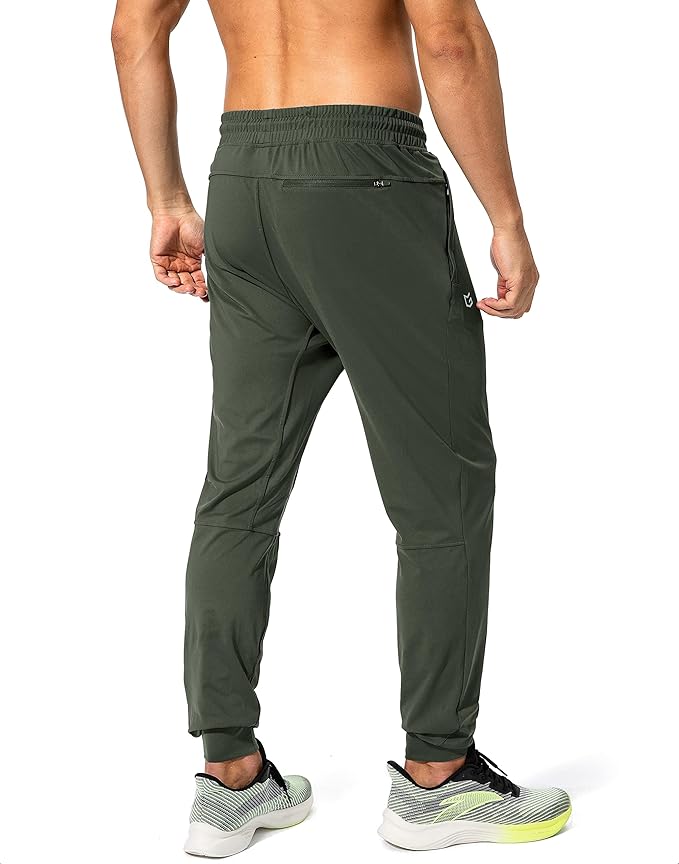 G Gradual Men's Sweatpants with Zipper Pockets Athletic Pants Traning Track Pants Joggers for Men Soccer, Running, Workout