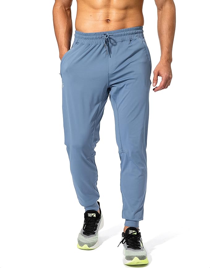 G Gradual Men's Sweatpants with Zipper Pockets Athletic Pants Traning Track Pants Joggers for Men Soccer, Running, Workout