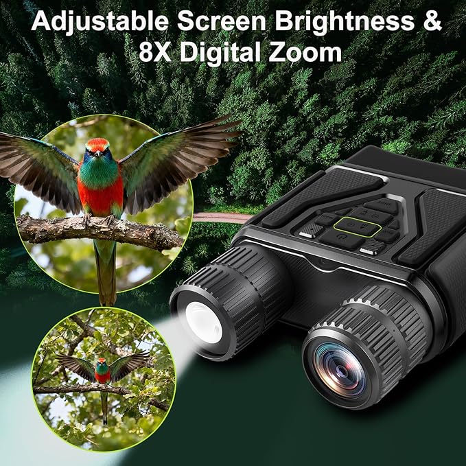 Night Vision Goggles Night Vision Binoculars for Total Darkness,Best Gifts for Men Him Dad Husband Boyfriend, Gear for Hunting and Camping