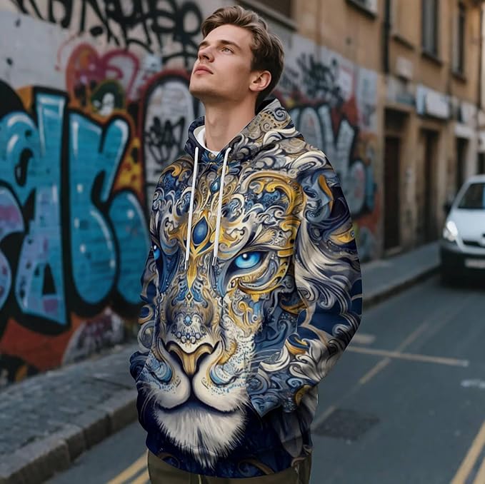 3D Printed Hoodie High Definition Graphic Comfortable and Stylish Unisex Breathable Fabrics Ideal for Casual Wear