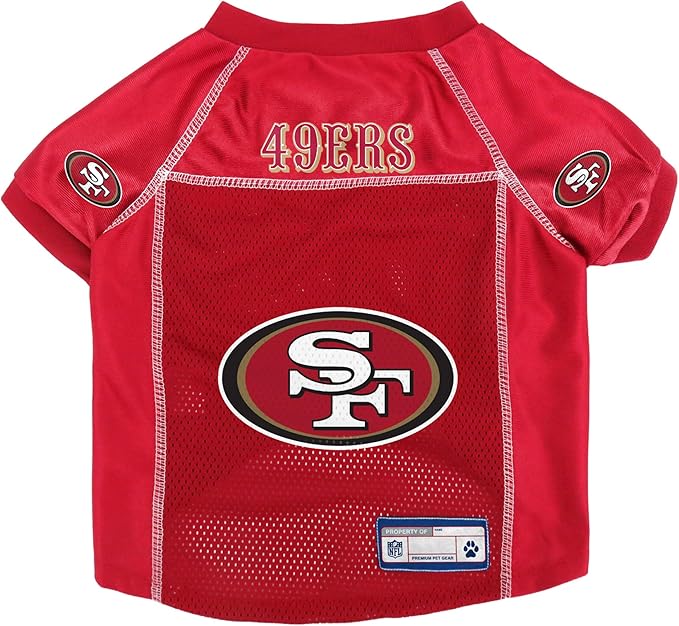 Littlearth NFL Basic Pet Jersey - Officially Licensed Teams