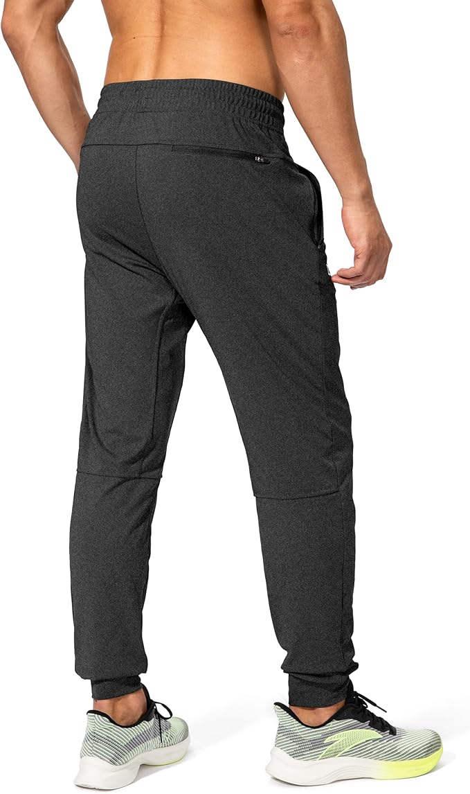 G Gradual Men's Sweatpants with Zipper Pockets Athletic Pants Traning Track Pants Joggers for Men Soccer, Running, Workout
